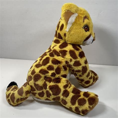 Little Brownie Bakers Cheetah Cub Stuffed Animal Plush Yellowbrown