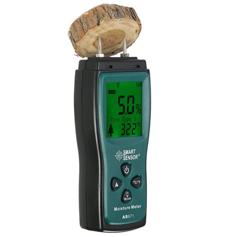 Handheld Mini Digital Wood Moisture Meter Analyzer Lcd Lumber Damp