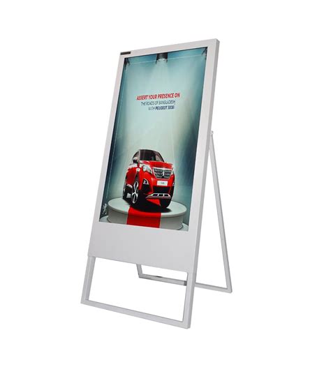 Buy Digital Standee Indoor Digital Signage Floor Standing Display At