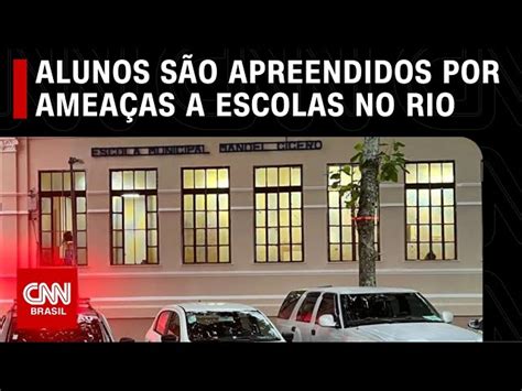 Dois Estudantes S O Levados Delegacia Ap S Amea As A Escolas No Rio