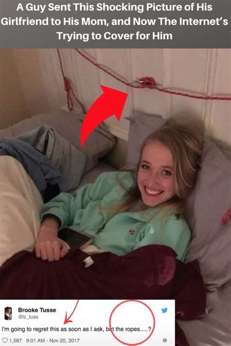 A Guy Sent This Shocking Picture Of His Girlfriend To His Mom And