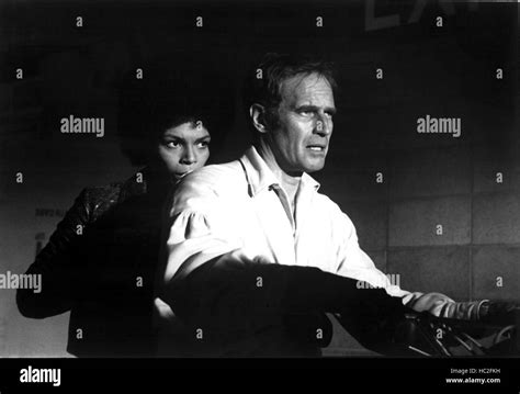 The Omega Man Rosalind Cash Charlton Heston 1971 Stock Photo Alamy