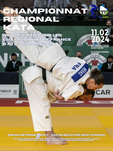 Kata Stages Competitions Hauts De France Judo