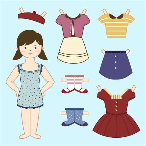 Paper Doll Clip Art