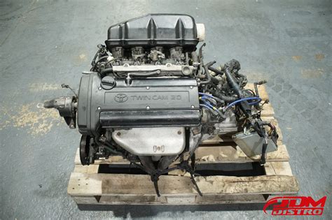 TOYOTA COROLLA LEVIN AE111 4AGE BLACKTOP COMPLETE ENGINE & 6SP ...