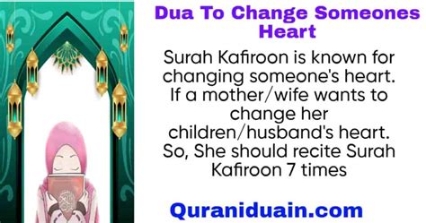 Powerful Dua To Change Someones Heart