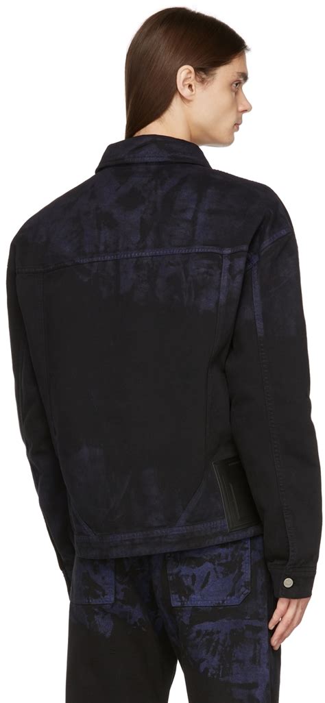 A Cold Wall Black Corrosion Denim Jacket 575 SSENSE Lookastic