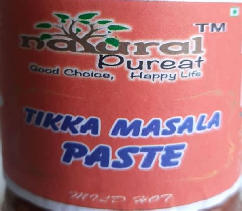 Dark Red Tikka Masala Paste For Human Consumption Packaging Type