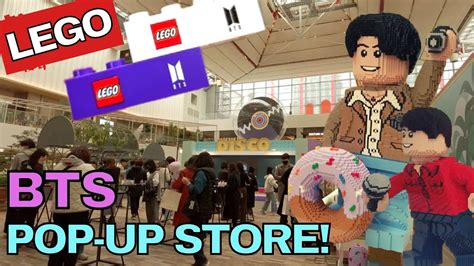 Bts Lego Dynamite Pop Up Store In Seoul 💜 The Hyundai Seoul