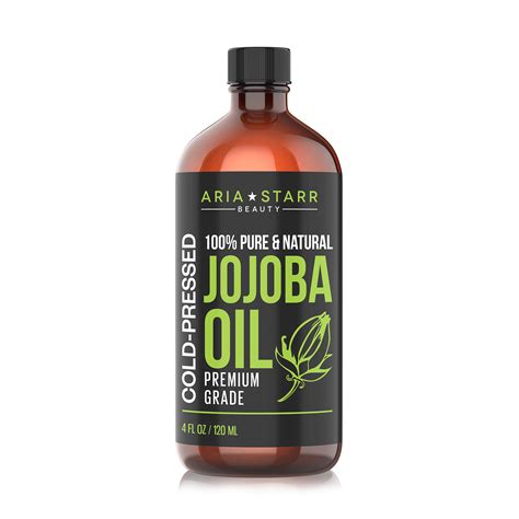 Best Jojoba Oil Organic Cold Pressed Aria Starr 100 Pure Aria