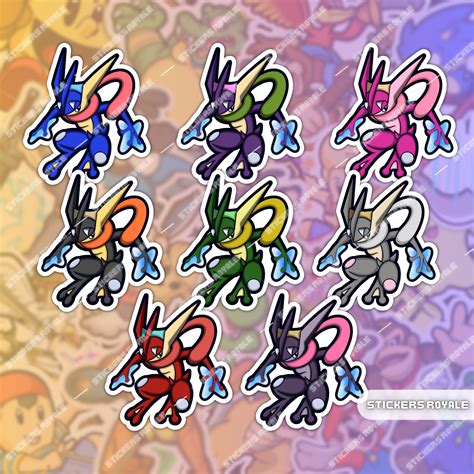 Pokemon Greninja Shiny