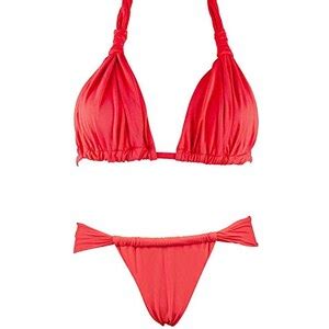 Bikinicolors Bikini Triangolo Regolabile Con Slip Regolabile Golden