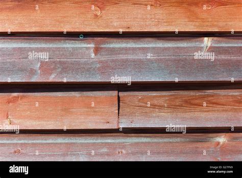 Dark Brown Wooden Boards Arranged Horizontally Stock Photo Alamy