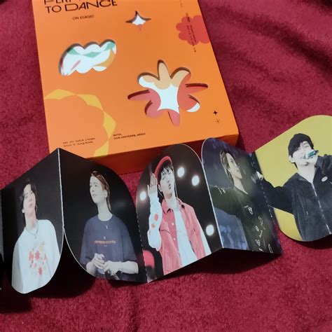 Onhand Permission To Dance Us Tingi Folding Card Rm Jin Suga Jhope