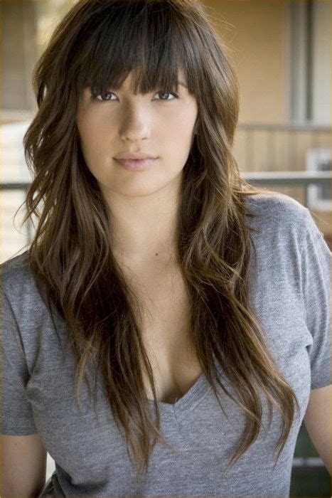 Pretty Long Layered Hairstyles With Bangs Pretty Designs