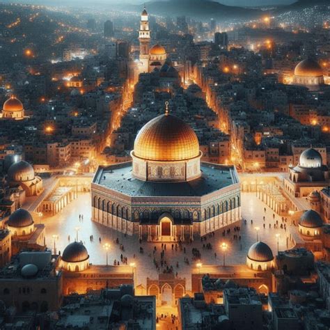 Masjid al Aqsa Night view free download black gombuj Palestine masjid ...