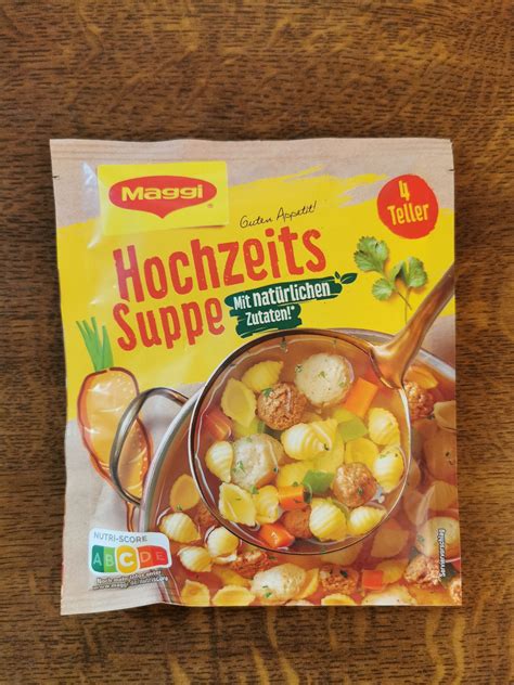 Maggi Hochzeits Suppe Update Happysouper De