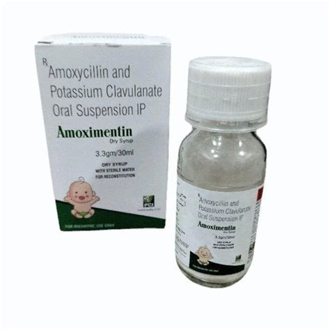 Amoxycillin Potassium Clavulanate Oral Suspension Ip At Rs 26 Bottle Advent Dry Syrup In