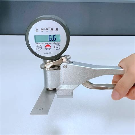 Webster Hardness Tester For Common Aluminum Material Hardness Tester