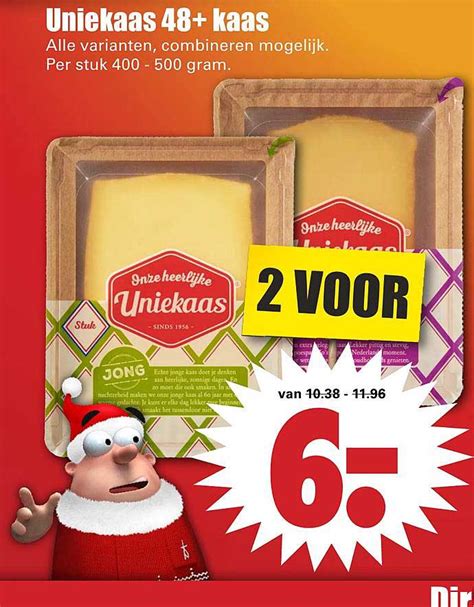 Uniekaas 48 Kaas Aanbieding Bij Dirk 1Folders Nl