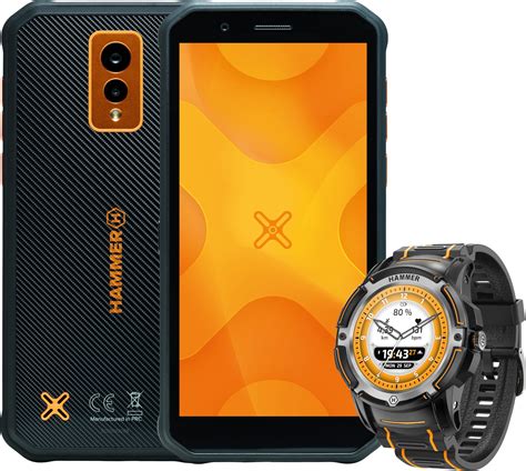 Hammer Energy X Gb Czarny Smartwatch Hammer Watch Plus