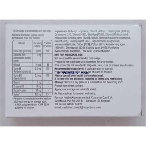 Fertisure Fem Tablet S Buy Fertisure Fem Tablet S From Tnmeds