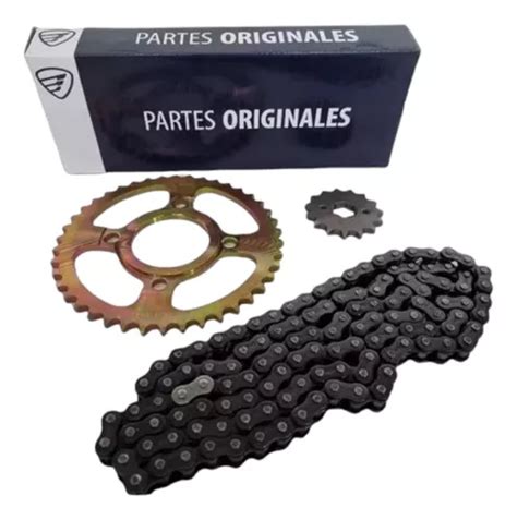 Kit Sprocket Arrastre Italika Dt Ft Fiera F Ks Env O Gratis