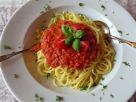 Bolognese Von Roten Linsen Von SteffyPeter Chefkoch