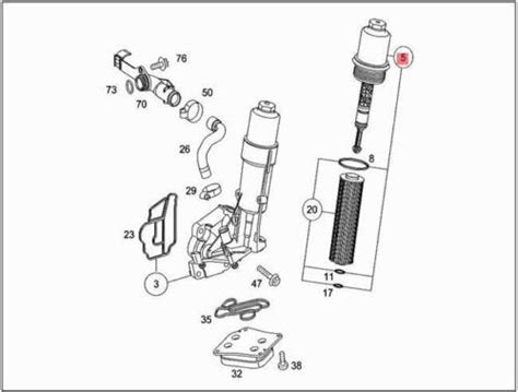 Genuine Mercedes Oil Filter Housing Cap Ebay