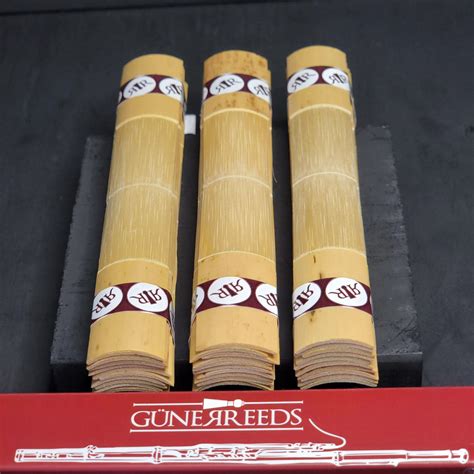 Güner Bassoon Cane Gouged And Profiled Advantage Double Reeds