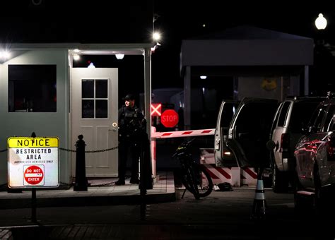 Vehicle Crashes Into White House Gate