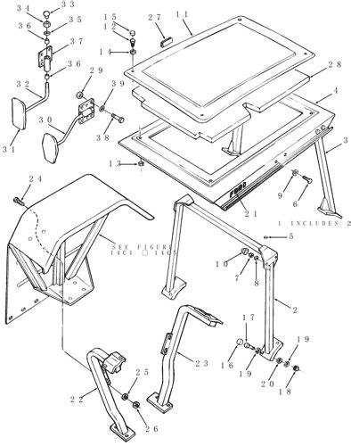 3930NO 3 CYL NARROW ORCHARD TRACTOR 3 90 8 99 15G01 ROLLBAR