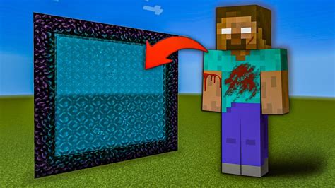 How To Make A Portal To The Cursed Herobrine Dimension In Minecraft