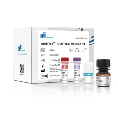 Intelliplex Braf V Mutation Kit Plexbio Co Ltd