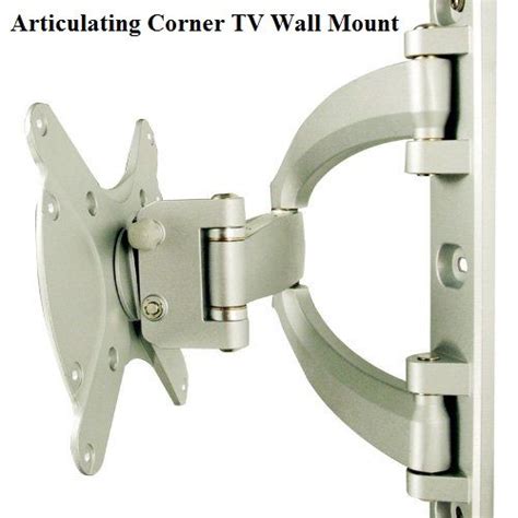 Articulating Corner TV Wall Mount | Wall mounted tv, Tv wall, Wall mount