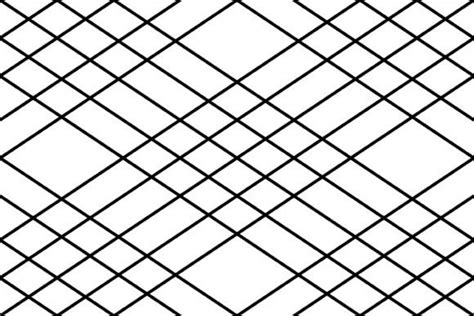 Diagonal Of Tile Lines Pattern Set Graphic By Asesidea Creative Fabrica