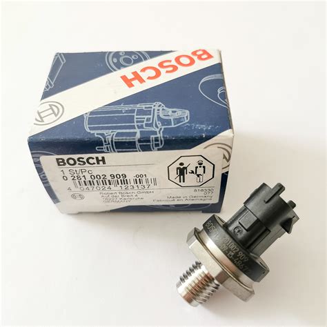 Best BOSCH Original Common Rail Fuel Rail Pressure Sensor 0281002909 B