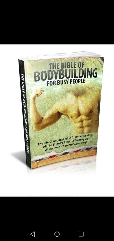 Healthy For Life Bodybuilding Bible Bible Of Bodybuilding Pdf