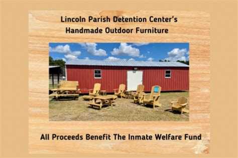 Detention Center sells handmade furniture to benefit inmates | Lincoln ...