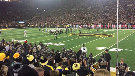 Last Two Plays Of Iowa Hawkeyes 55 24 Win Over Ohio State Buckeyes And