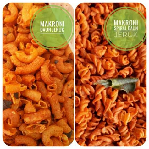 Jual Snack Makanan Ringan Makaroni Daun Jeruk Pedas Mantap Camilan