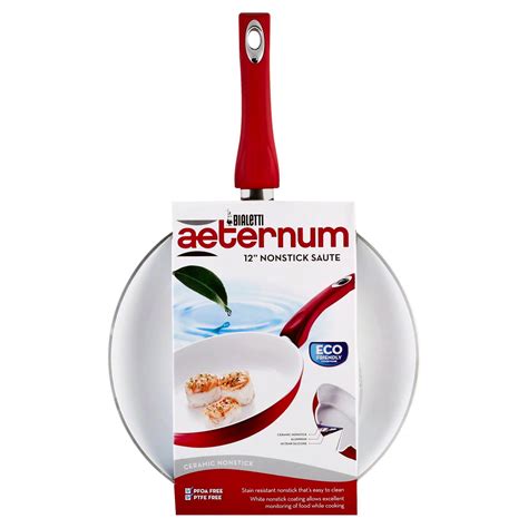 Bialetti Aeternum 12 Inch Nonstick Ceramic Saute Pan - Shop Frying pans ...