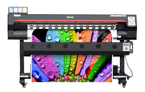 Impresora Locor Eco Solvente de 6 pies y 1 8 m con cabezal de impresión