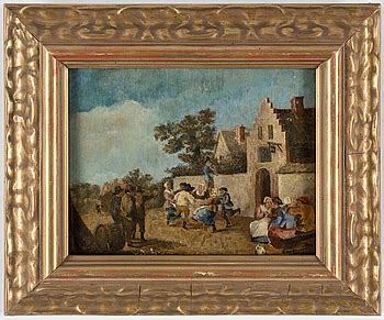 David Teniers D Y In The Manner Of Oil On Panel Bukowskis