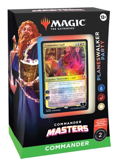 Magic The Gathering Commander Masters Planeswalker Party Commander