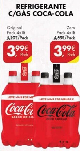 Promo O Refrigerante C G S Coca Cola Original X Lt Em Pingo Doce