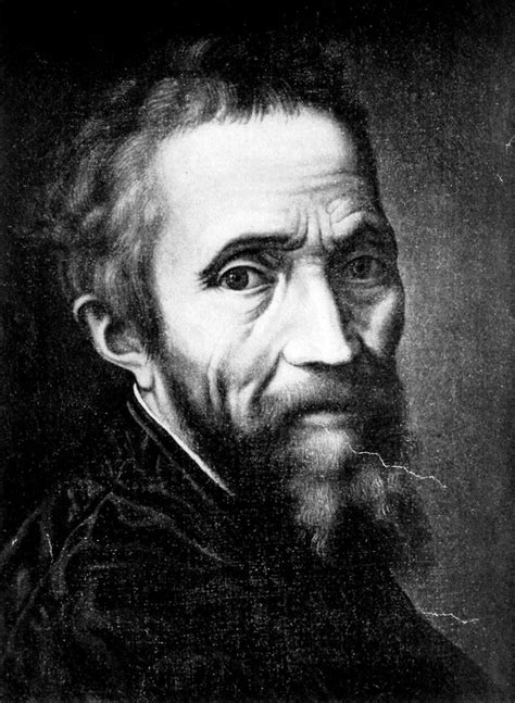 Portrait Of Michelangelo Buonarroti By Marcello Venusti Kunstenaar