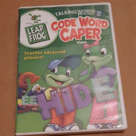 Leap Frog Talking Words Factory The Code Word Caper Dvd