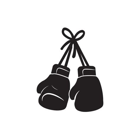 Boxing Gloves Logo Vector Vector Art At Vecteezy