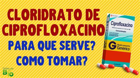 Cloridrato De Ciprofloxacino 500mg Para Que Serve